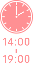 14:00 - 19:00